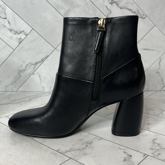 NWT Nine West Womens Black Kirtley Heeled Ankle Boot Shoe Size 5M - Picture 6 of 10
